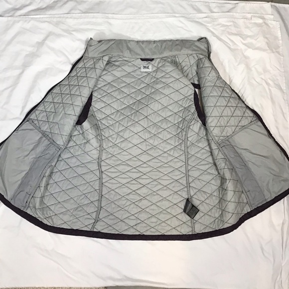 Everlast Womens Nano Puffer Vest Size 1X Diamond Quilted Sleeveless Purple Light - Picture 4 of 10